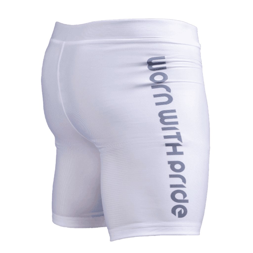 Raion CS Plain Compression Shorts | RG-C097 | Logo Design |Protects Against Rash Formation - mmafightshop.ae