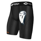 Shock Doctor Power Compression Protective Shorts with Cup Pocket - mmafightshop.ae